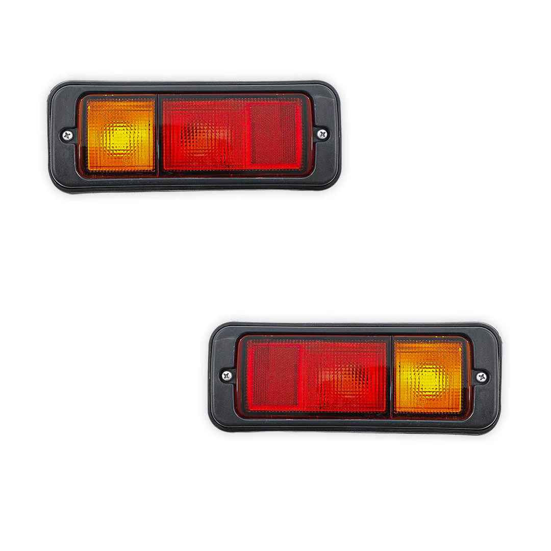Holden Jackaroo 2nd Gen (1992 - 2003) Bumper Bar Tail Light LH + RH - Image 2
