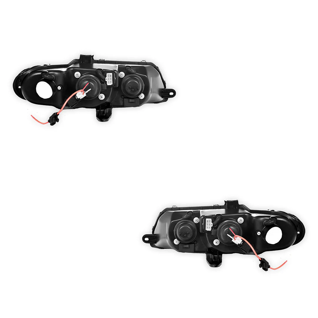 Holden Monaro VX / VY (2001 - 2004) Black Projector Headlights LH + RH - Image 3