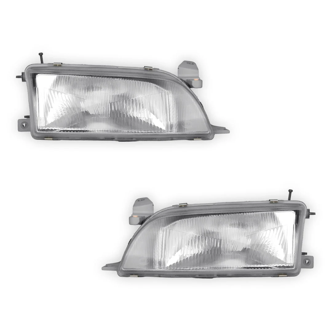 Holden Nova LG (1994 - 1996) OEM Style Headlights LH + RH - Image 2