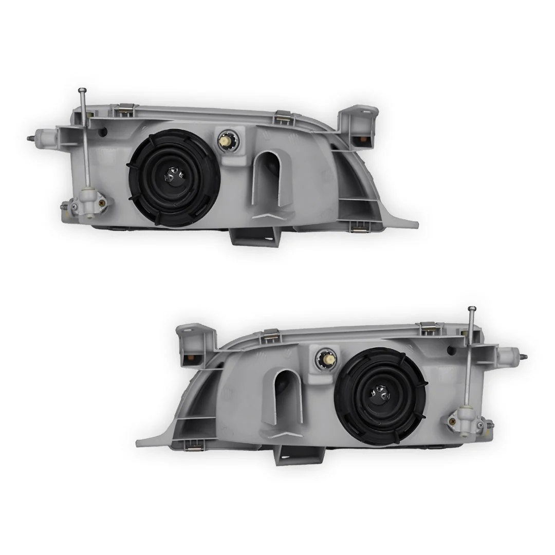 Holden Nova LG (1994 - 1996) OEM Style Headlights LH + RH - Image 3