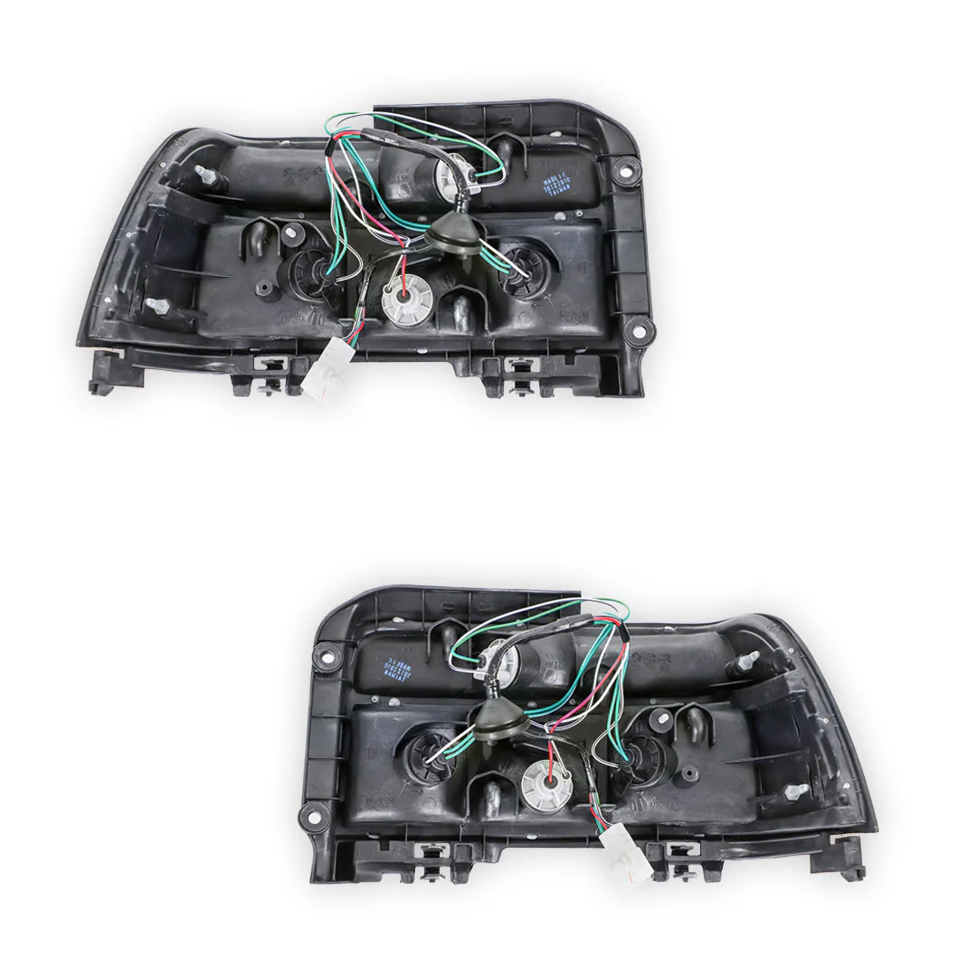 Holden Nova LG (1994 - 1996) OEM Style Tail Lights LH + RH - Image 3