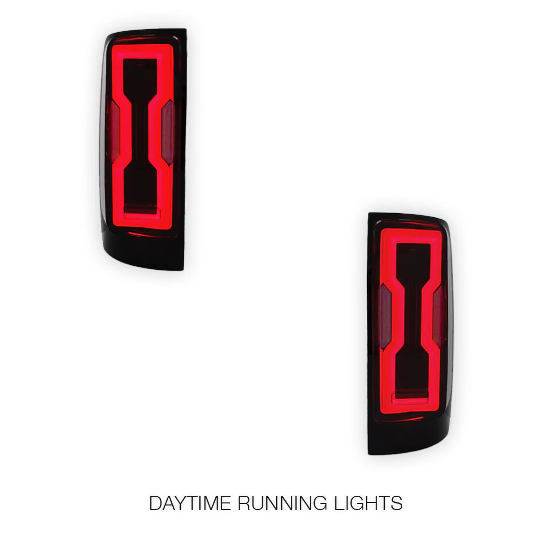Holden RG Colorado (2012 - 2021) Sequential Smoked Tail Lights LH + RH - Image 2
