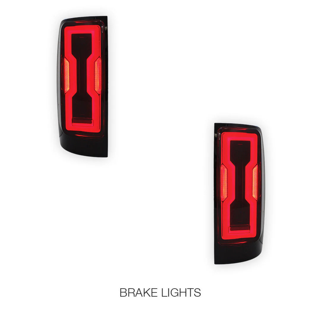 Holden RG Colorado (2012 - 2021) Sequential Smoked Tail Lights LH + RH - Image 4