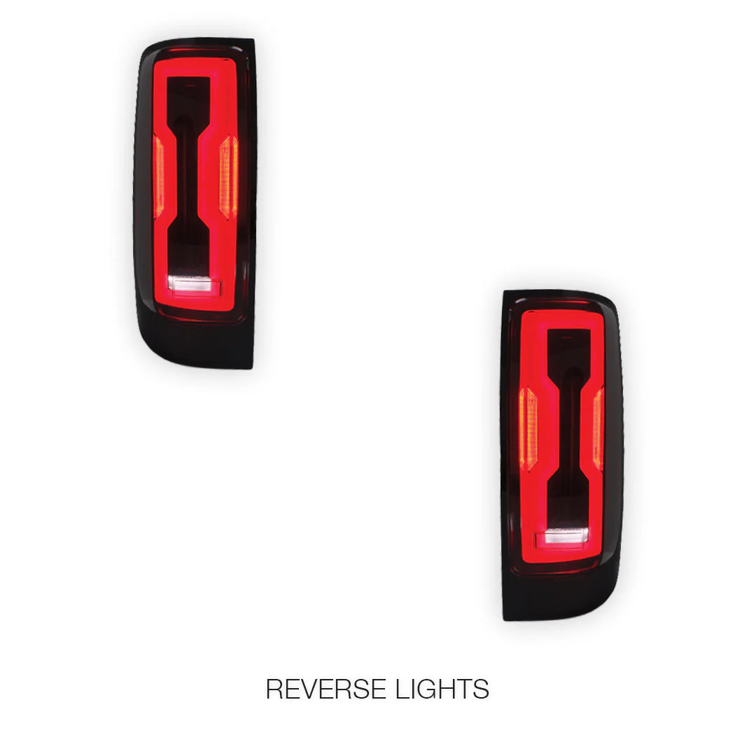 Holden RG Colorado (2012 - 2021) Sequential Smoked Tail Lights LH + RH - Image 5