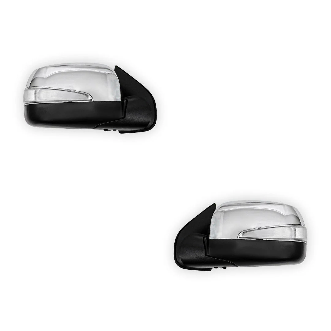 Holden Rodeo RA (2006 - 2008) Electric Door Mirrors (Chrome) - Image 3