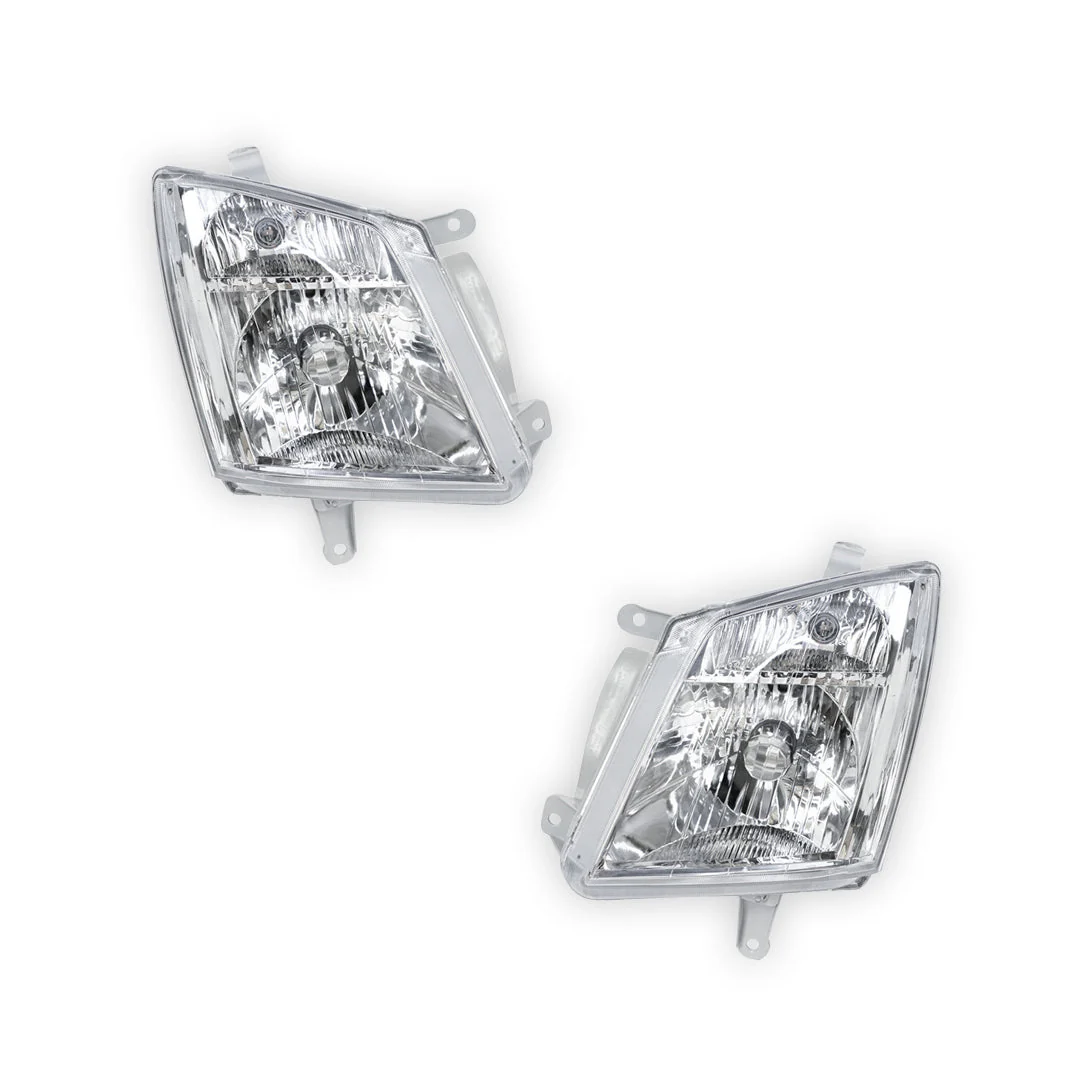 Holden Rodeo RA (2006 - 2008) OEM Style Non Projector Headlights LH + RH - Image 2