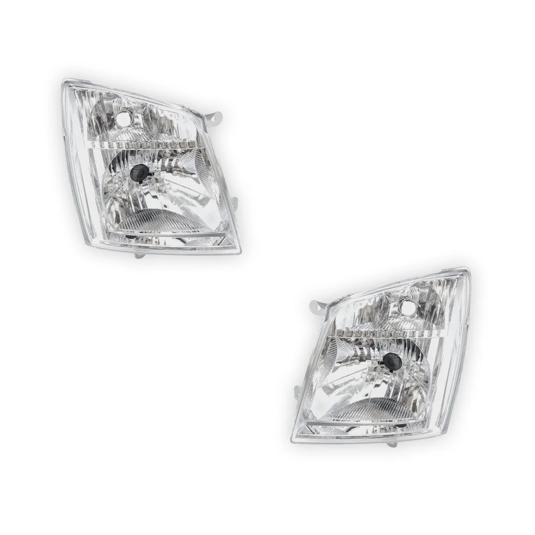 Holden Rodeo RA / RA7 (2003 - 2008) OEM Style Headlights LH + RH - Project / Non-Projector - Image 4