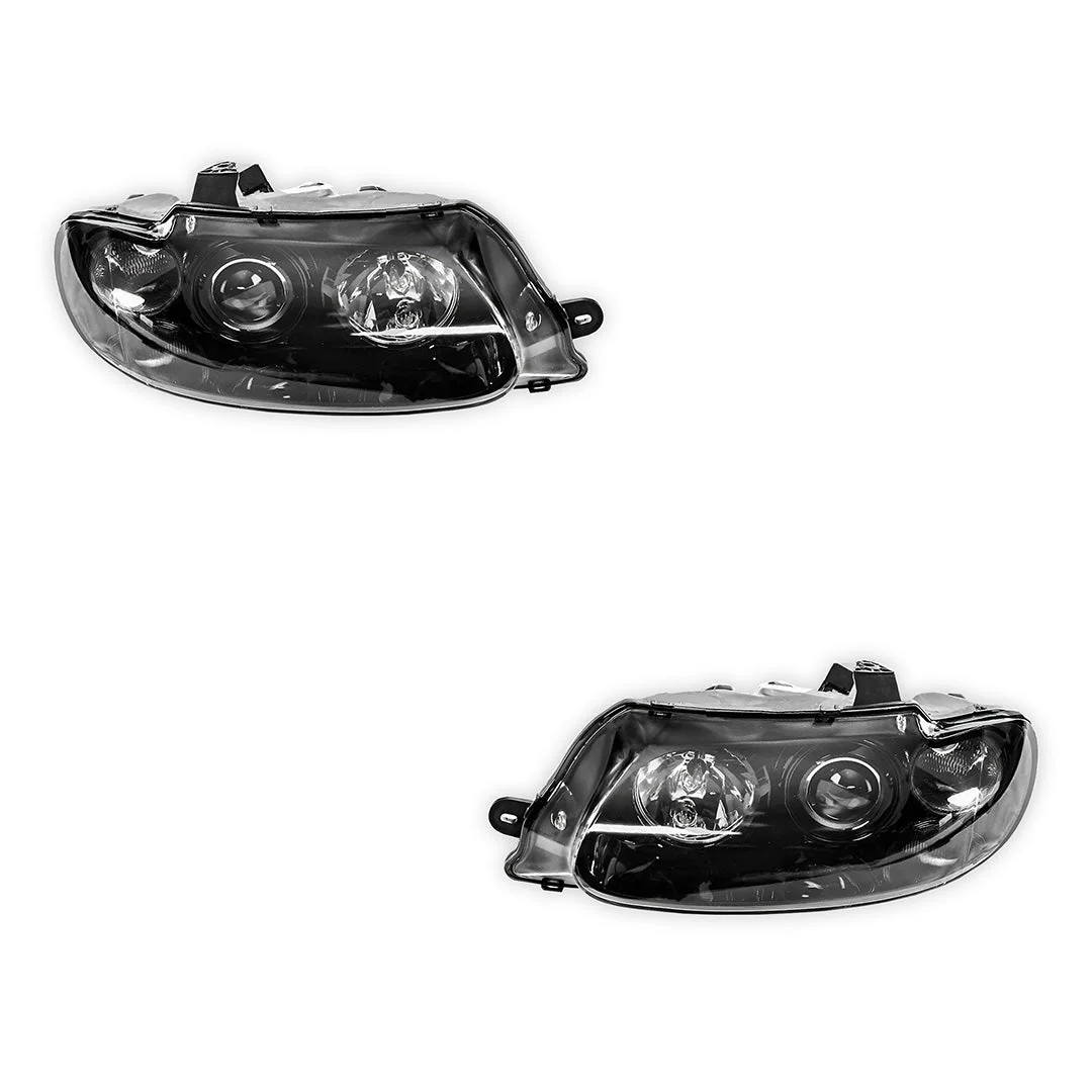 Holden Statesman WH (1999 - 2003) Black Projector OEM Style Headlights LH + RH - Image 2