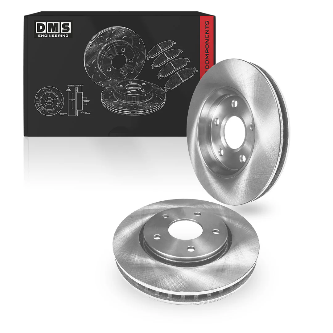 Holden Statesman WH / WK / WL (1999 - 2006) Front Standard Brake Rotors and Brake Pads LH + RH - Image 3