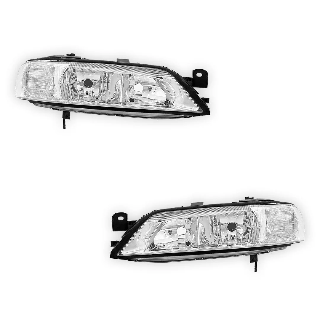 Holden Vectra JS (1999 - 2002) OEM Style Headlights LH + RH - Image 2