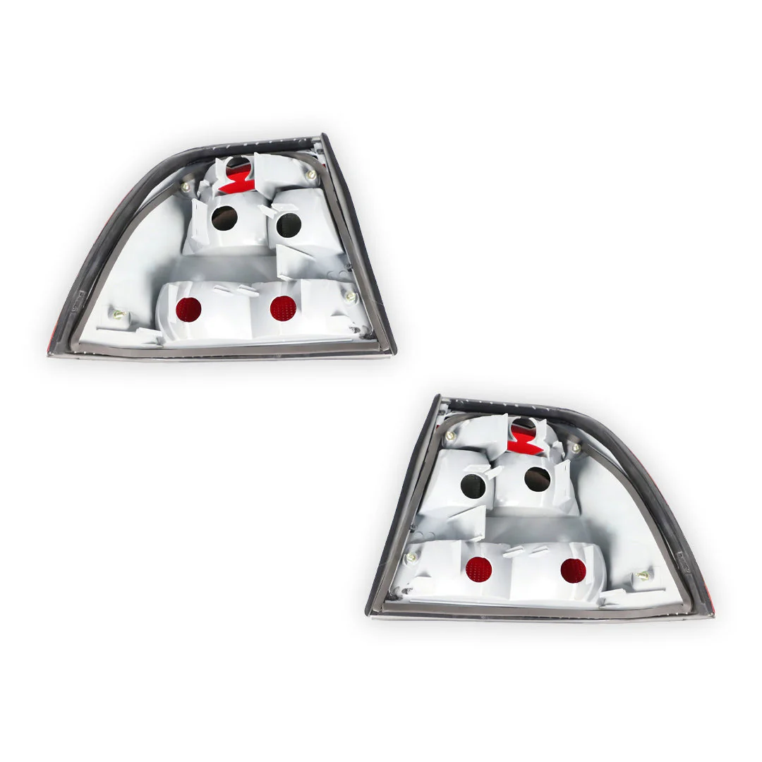 Holden Vectra JS Series 2 (2000 - 2003) OEM Style Tail Lights LH + RH - Image 3