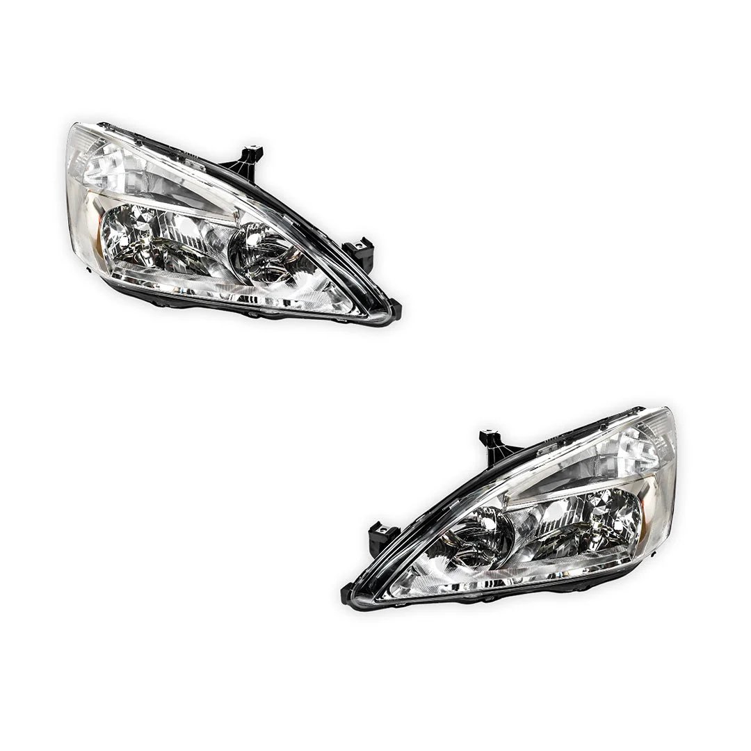 Honda Accord CM Sedan (2002 - 2008) OEM Style Headlights LH + RH - Image 2