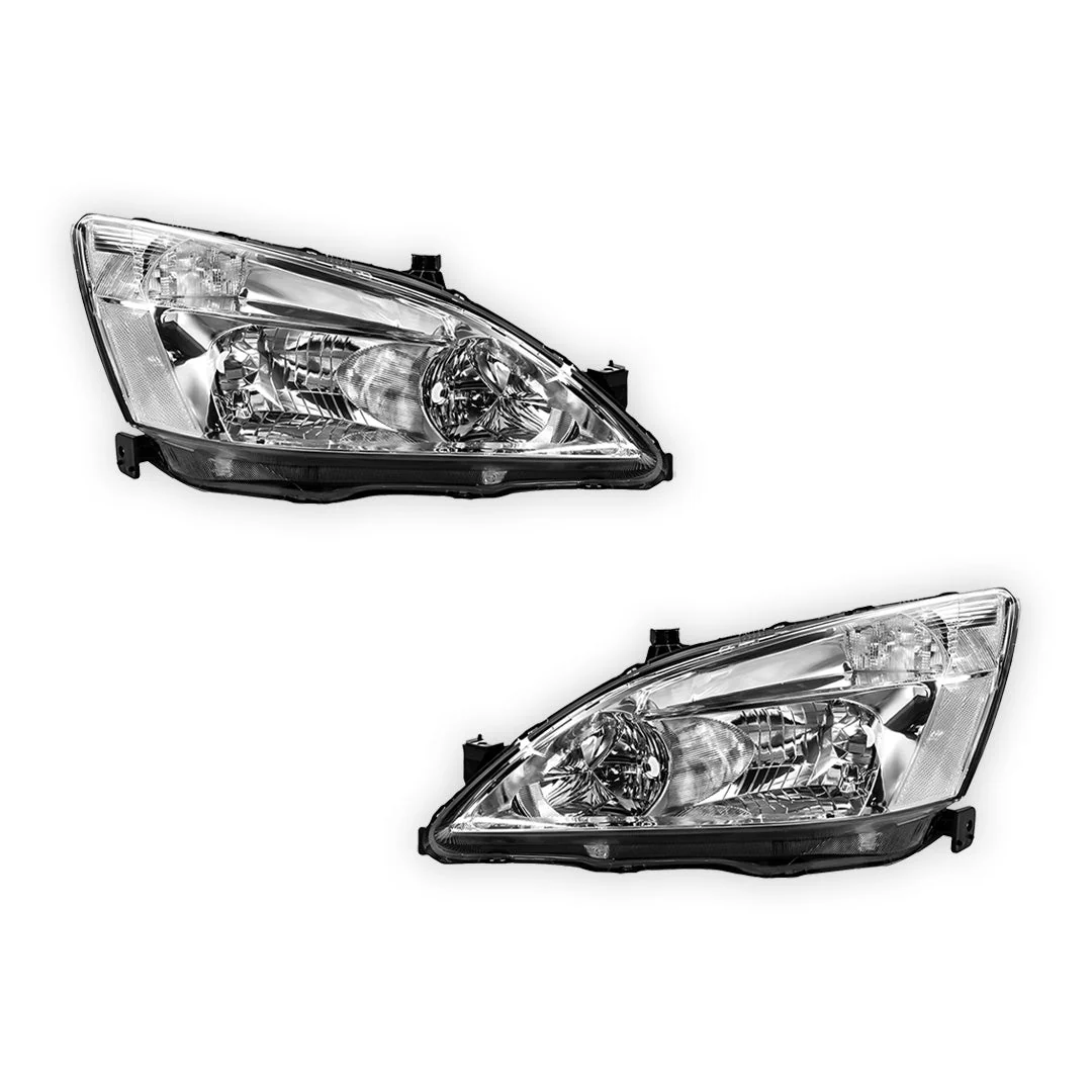Honda Accord CM Series 2 (2006 - 2008) OEM Style Headlights LH + RH - Image 2