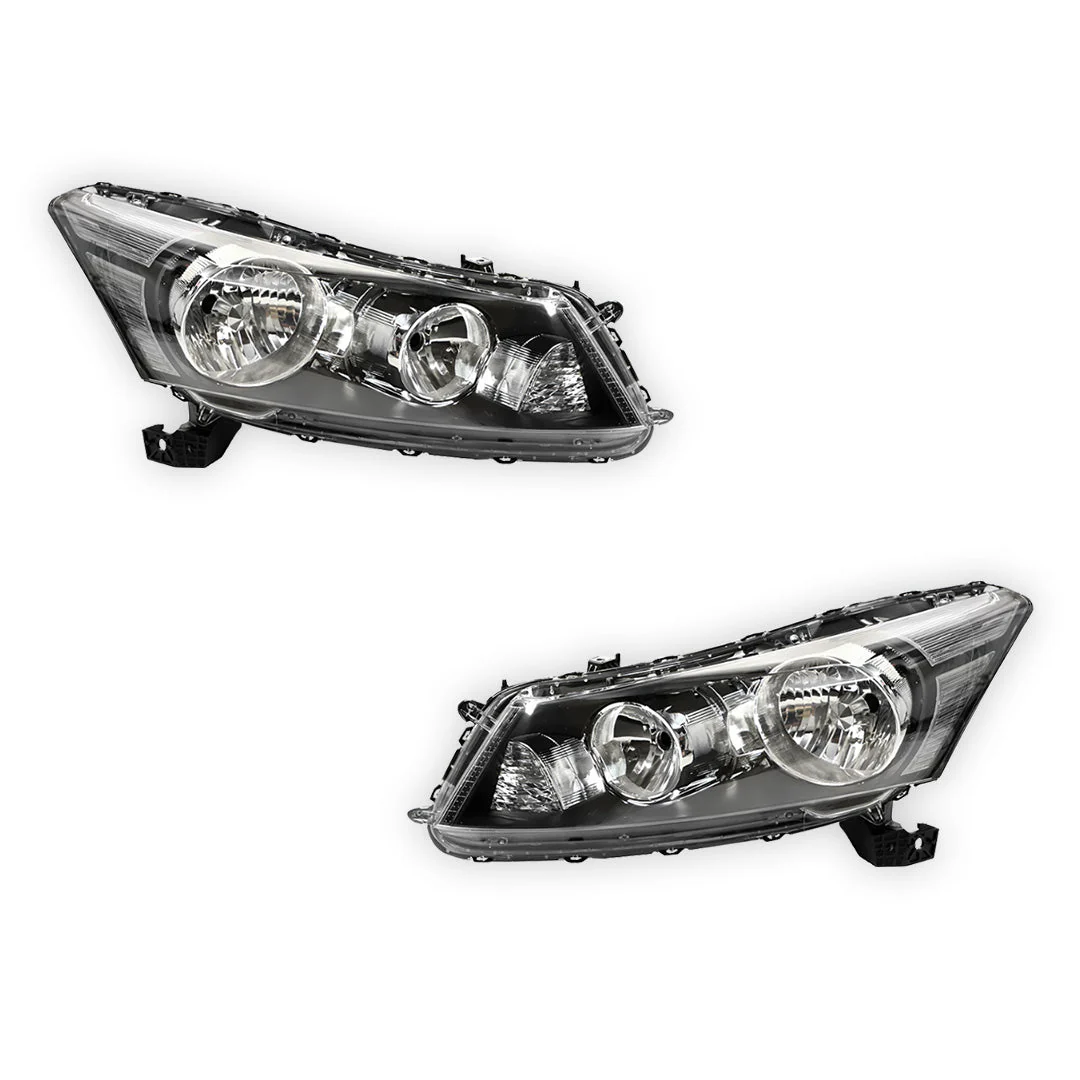 Honda Accord CP (2008 - 2010) OEM Style Non Xenon Headlights LH + RH - Image 2