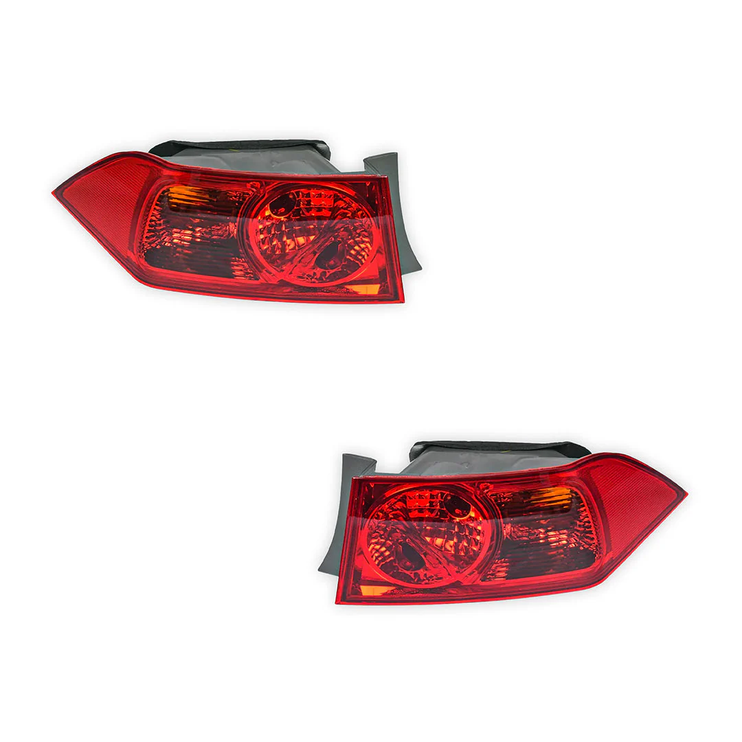 Honda Accord Euro CL (2003 - 2005) OEM Style Tail Lights LH + RH - Image 2