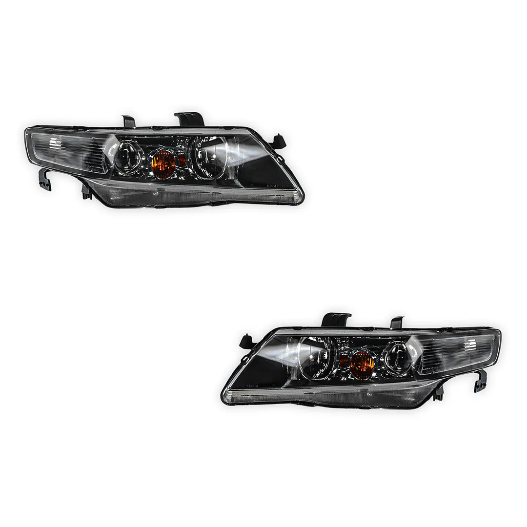 Honda Accord Euro CL (2005 - 2008) OEM Style Headlights LH + RH - Image 2