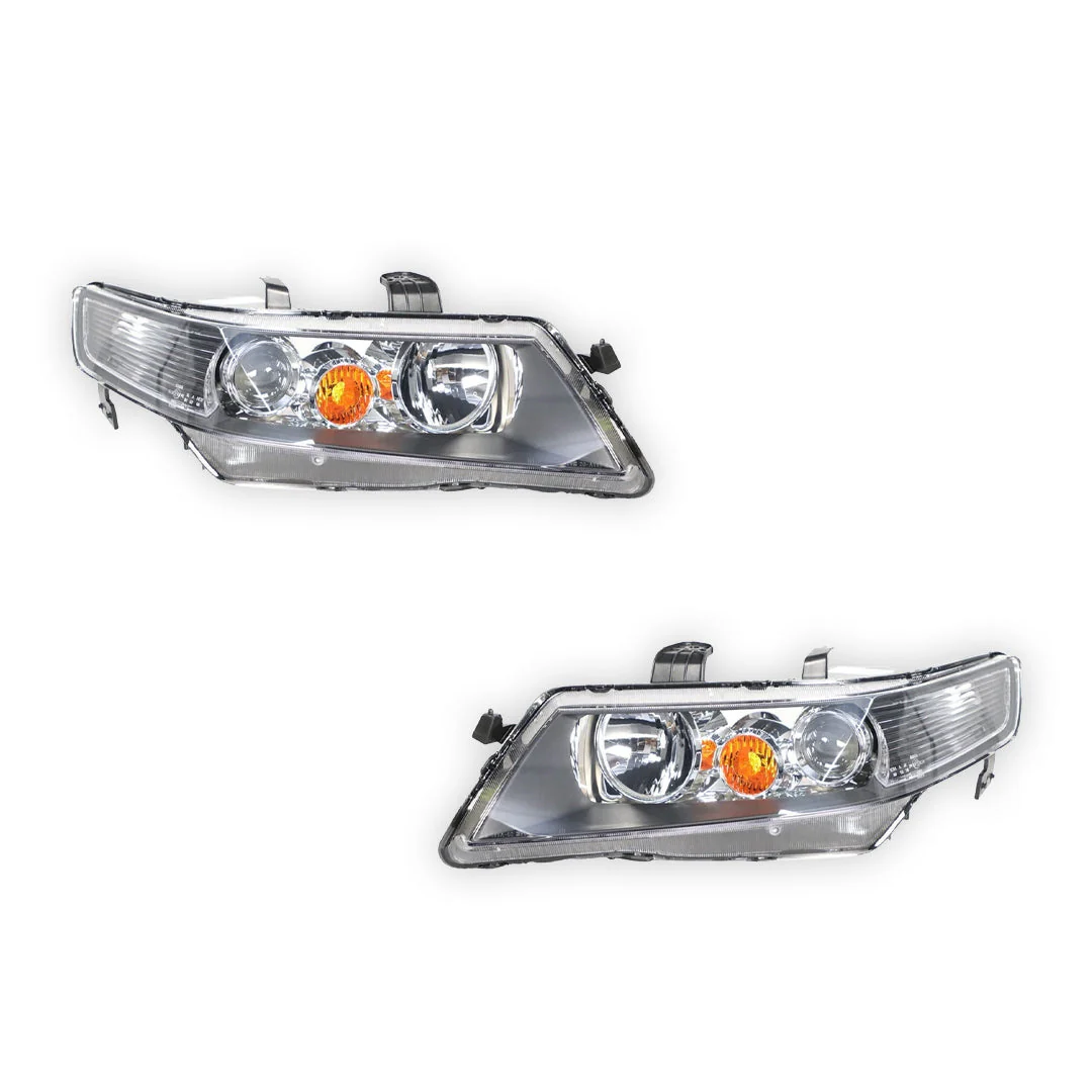 Honda Accord Euro CL Series 1 (2003 - 2005) Headlights LH + RH - Image 2