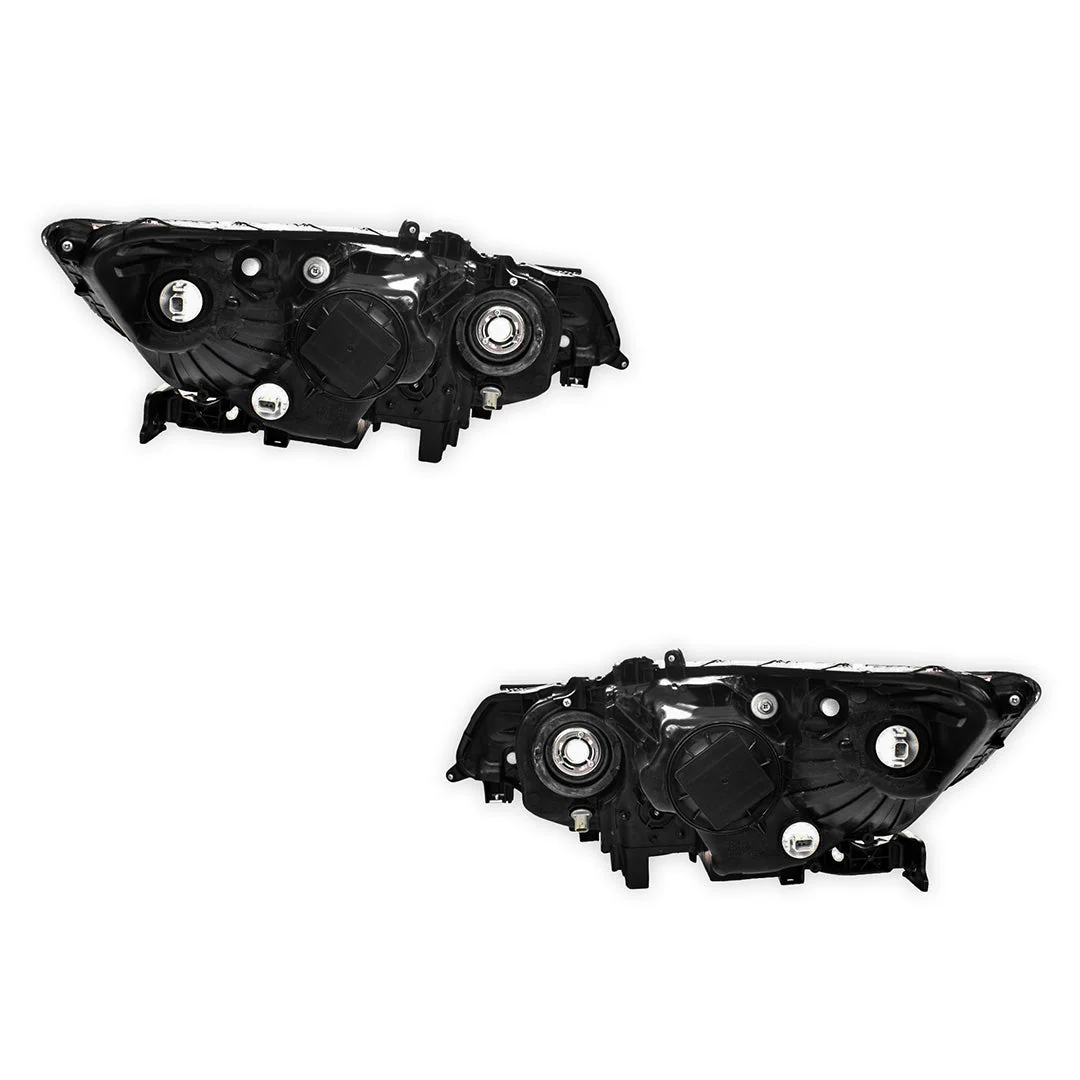 Honda Accord Euro CU (2008 - 2011) Non-Xenon OEM Style Headlights LH + RH - Image 3