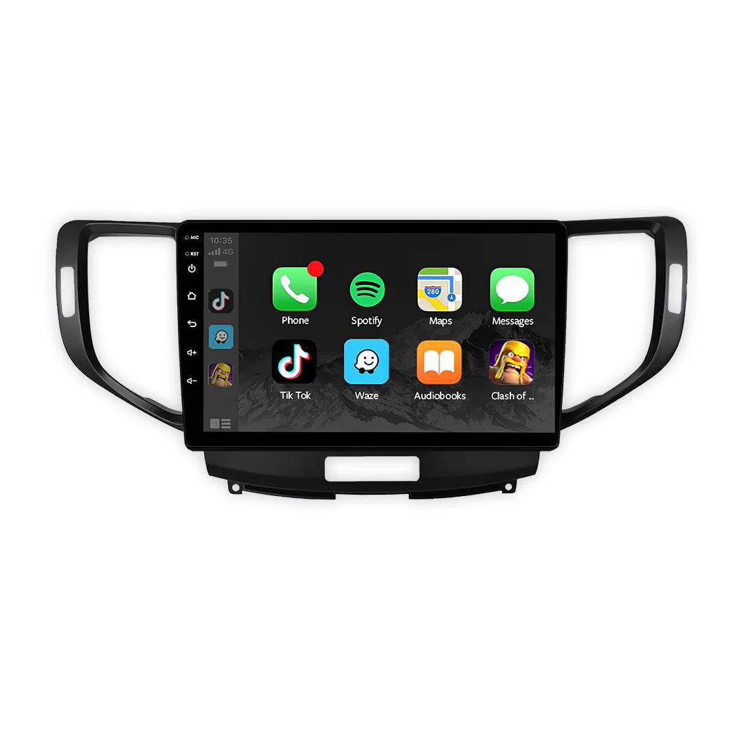 Honda Accord Euro CU (2008 - 2015) 9" 13.3" Wireless Android 15 Head Unit for Apple CarPlay / Android Auto - Image 3