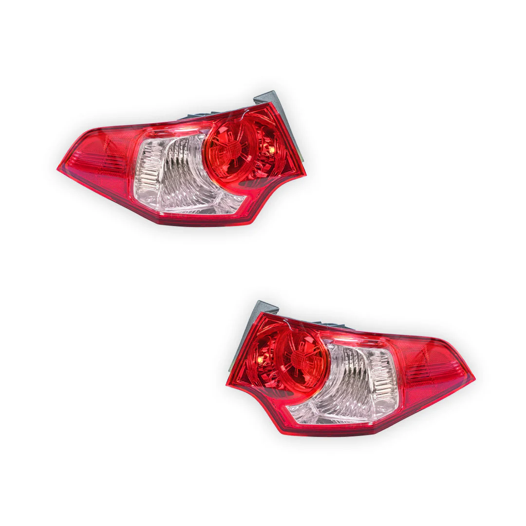 Honda Accord Euro CU (2010 - 2014) OEM Style Tail Lights LH + RH - Image 2