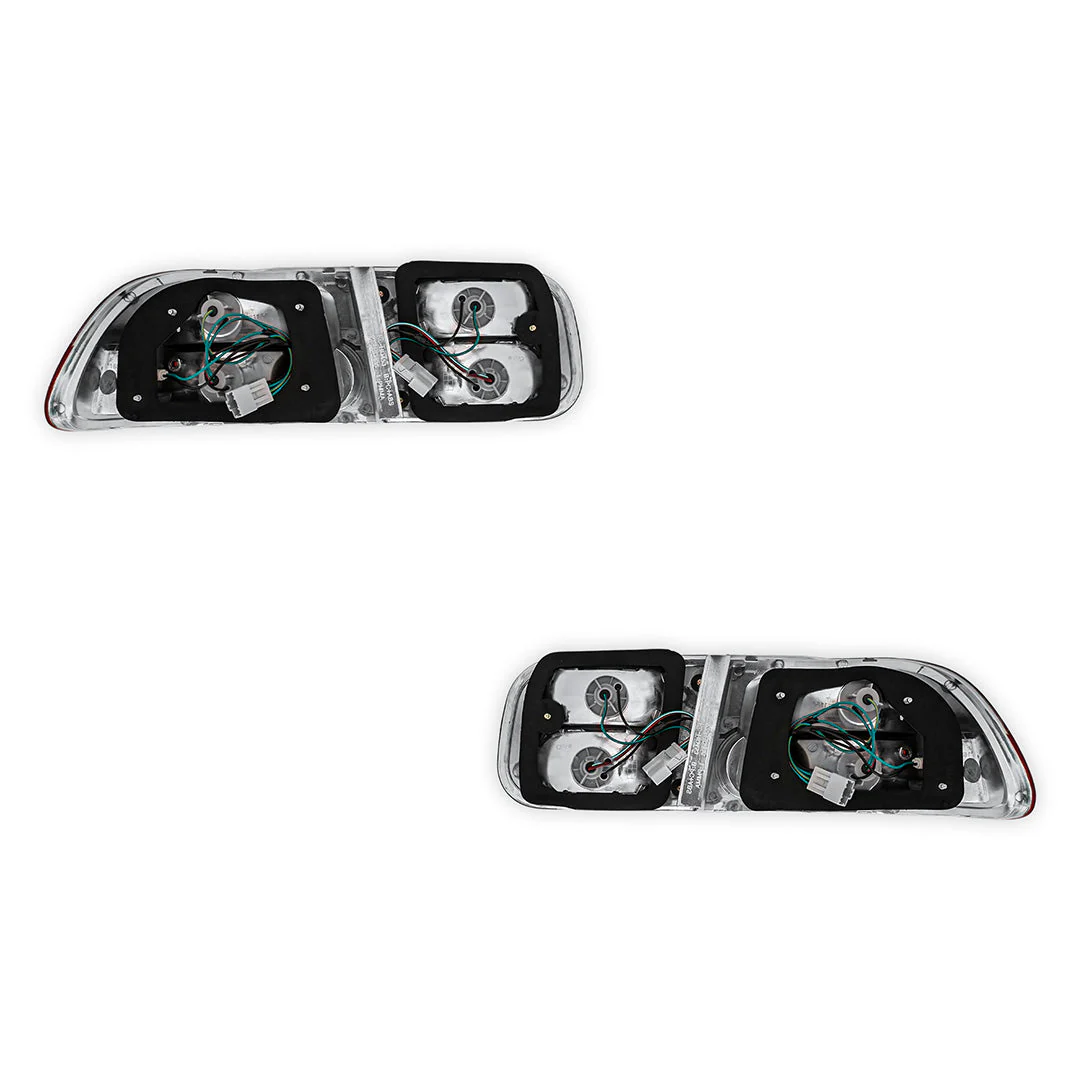 Honda Civic EG Hatchback (1992 - 1995) Altezza Style OEM Style Tail Lights LH + RH - Image 3