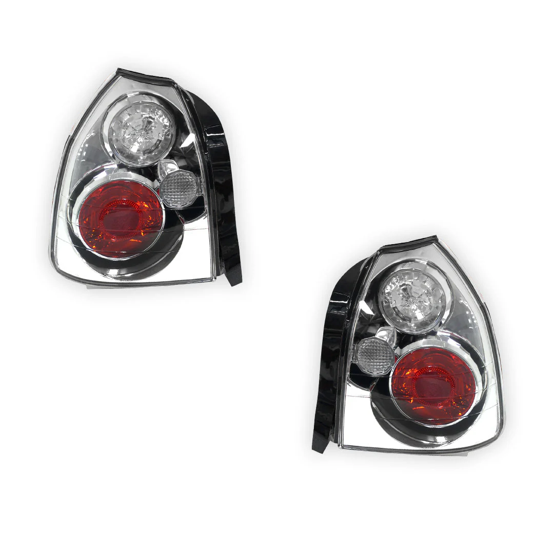 Honda Civic EK (1996 - 2000) Crystal Clear Altezza Halogen Tail Lights LH + RH - Image 6