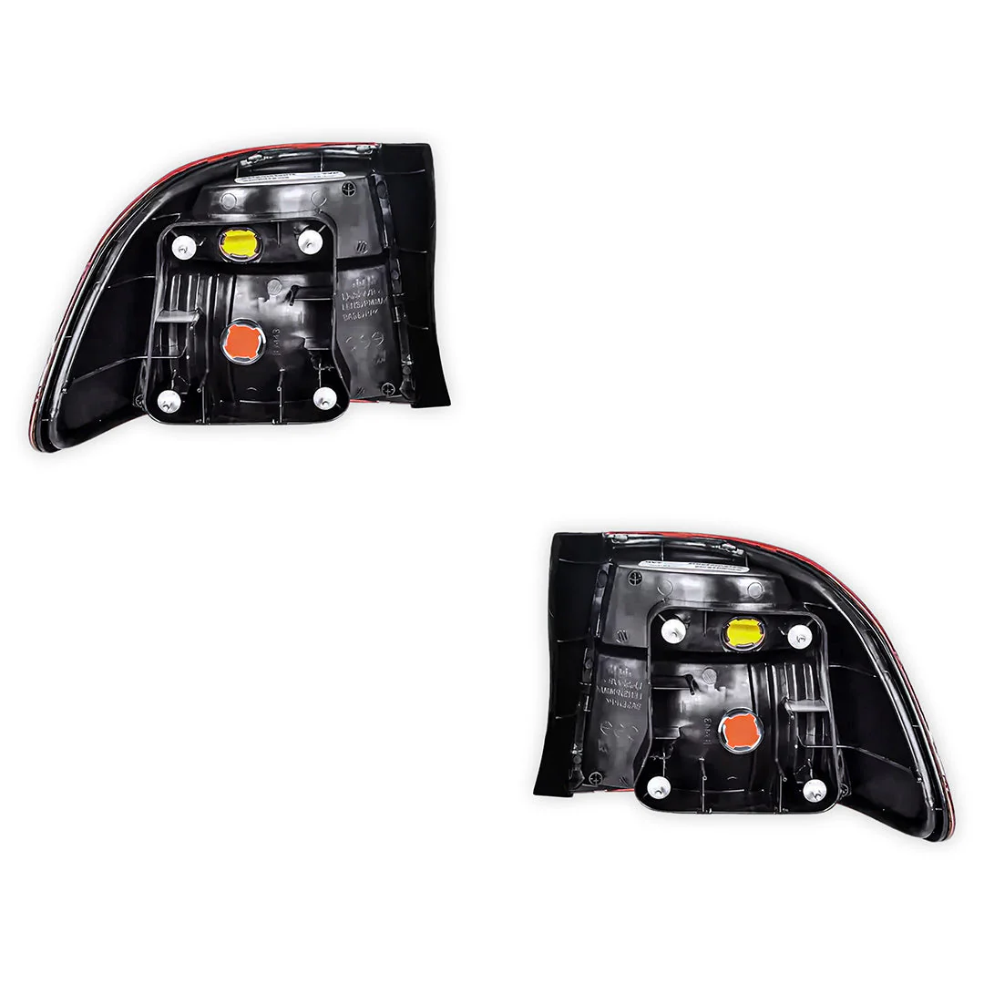 Honda Civic EK Sedan (1998 - 2001) Tail Lights LH + RH - Image 3