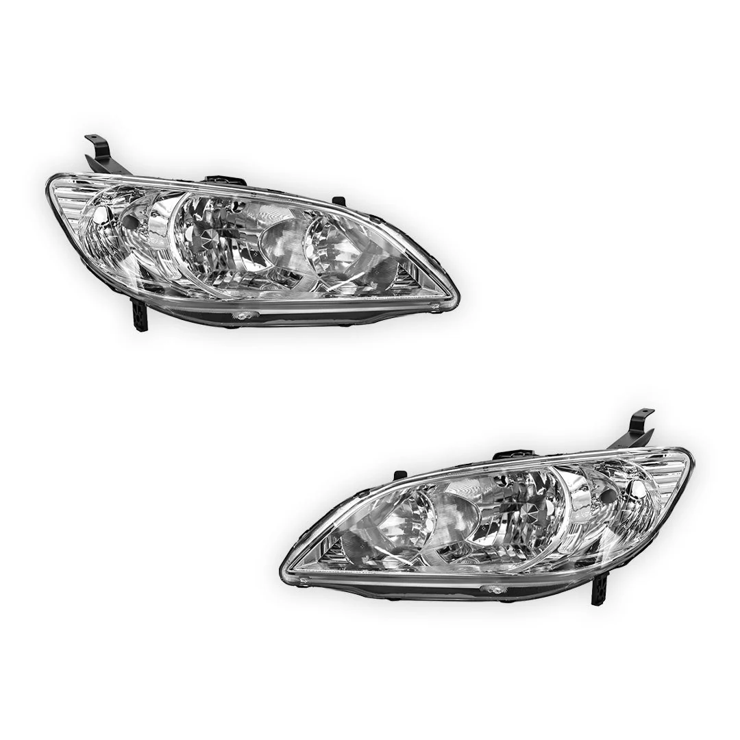 Honda Civic ES (2004 - 2005) OEM Style Headlights LH + RH - Image 2