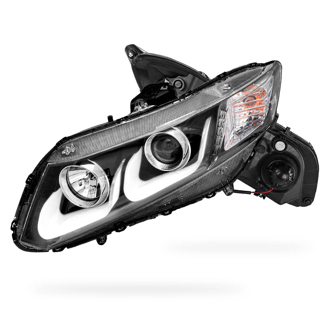 Honda Civic FB (2012 - 2016) 3D DRL Projector Headlights LH + RH - Image 7