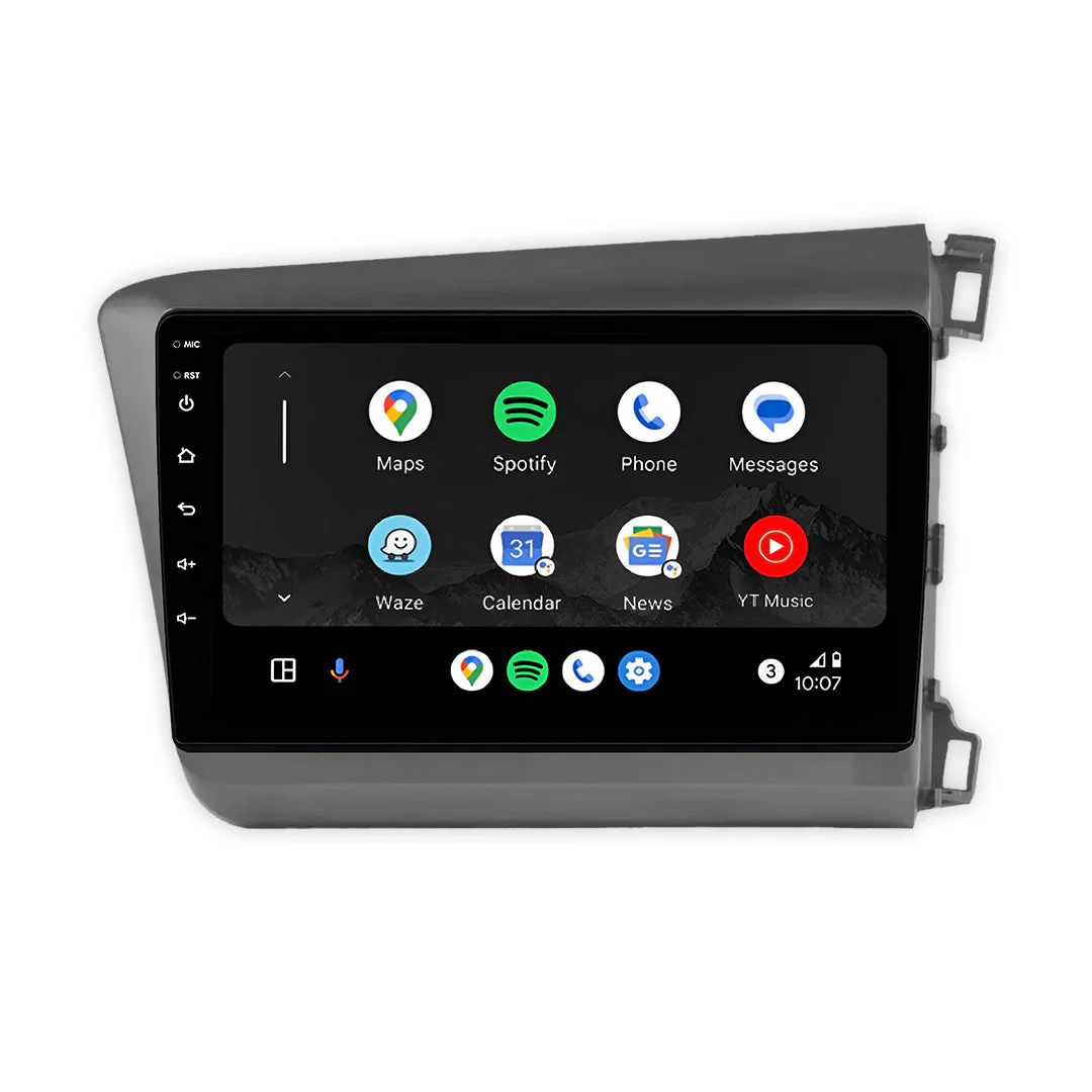 Honda Civic FB Sedan (2012 - 2015) 9" Wireless Android 15 Head Unit for Apple CarPlay / Android Auto - Image 2