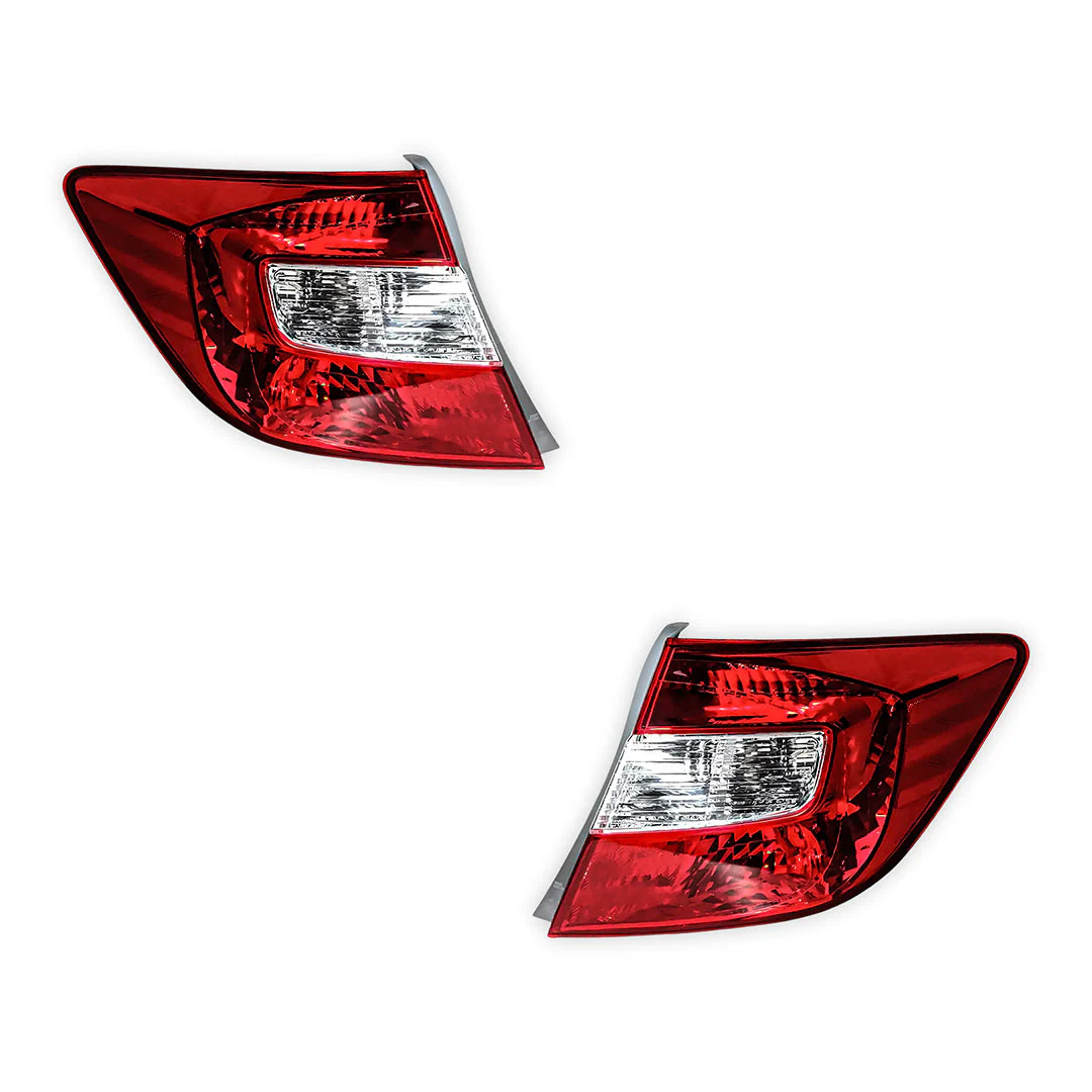Honda Civic FB Sedan (2012 - 2016) Tail Lights LH + RH - Image 2