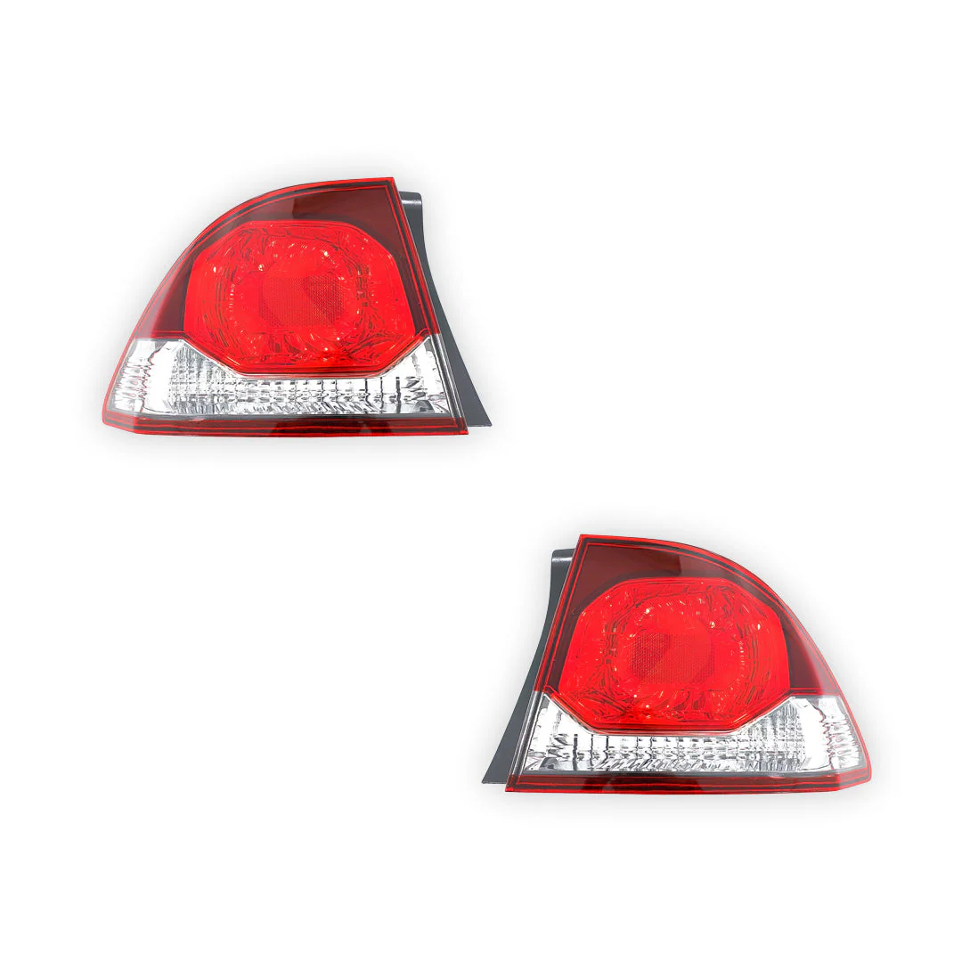 Honda Civic FD (2008 - 2012) OEM Style Tail Lights LH + RH - Image 2