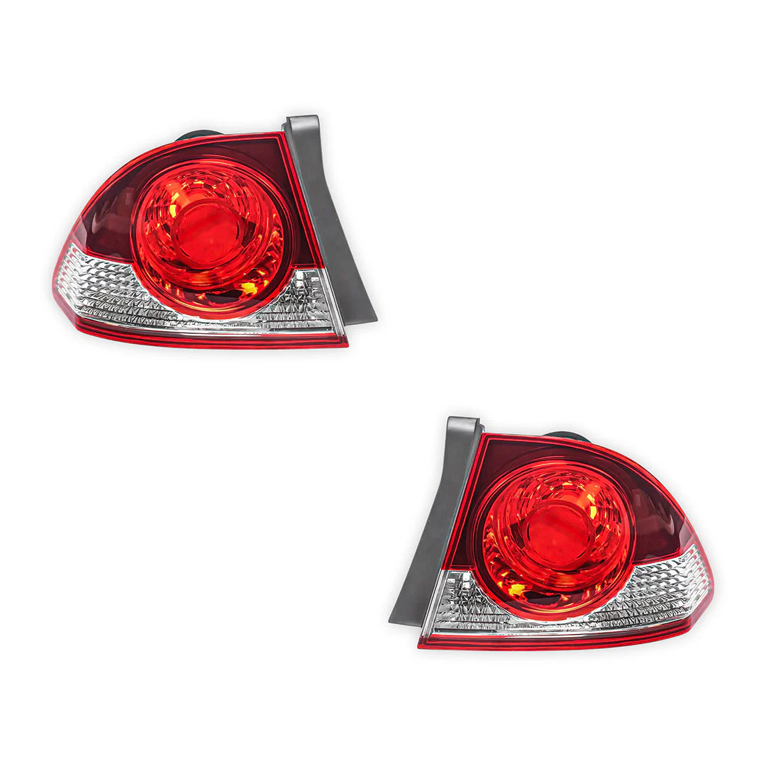 Honda Civic FD Series 1 Sedan (2006 - 2008) Tail Lights LH + RH - Image 2