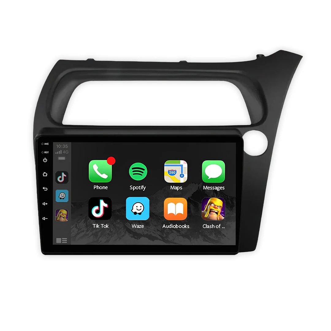 Honda Civic FK / FN Hatch (2006 - 2011) 9" 13.3" Wireless Android 15 Head Unit for Apple CarPlay / Android Auto - Image 3