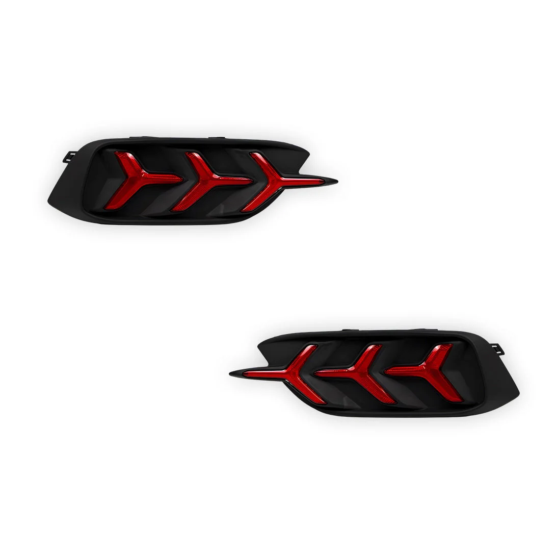 Honda Civic FK7 (2016 - 2018) LED Rear Bumper Lights LH + RH - Image 2