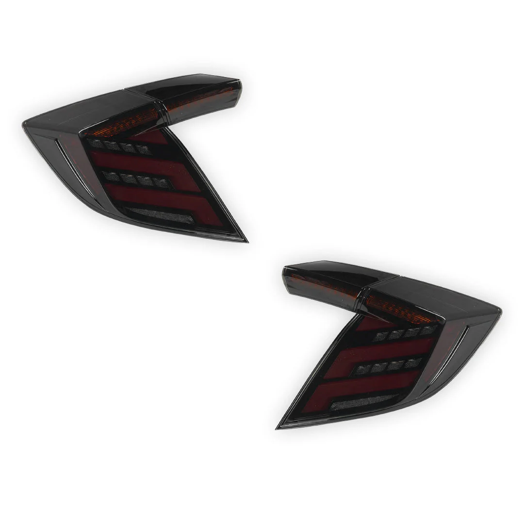 Honda Civic FK7 / FK8 Type R (2016 - 2022) Sequential Full LED Tail Lights LH + RH - Image 6