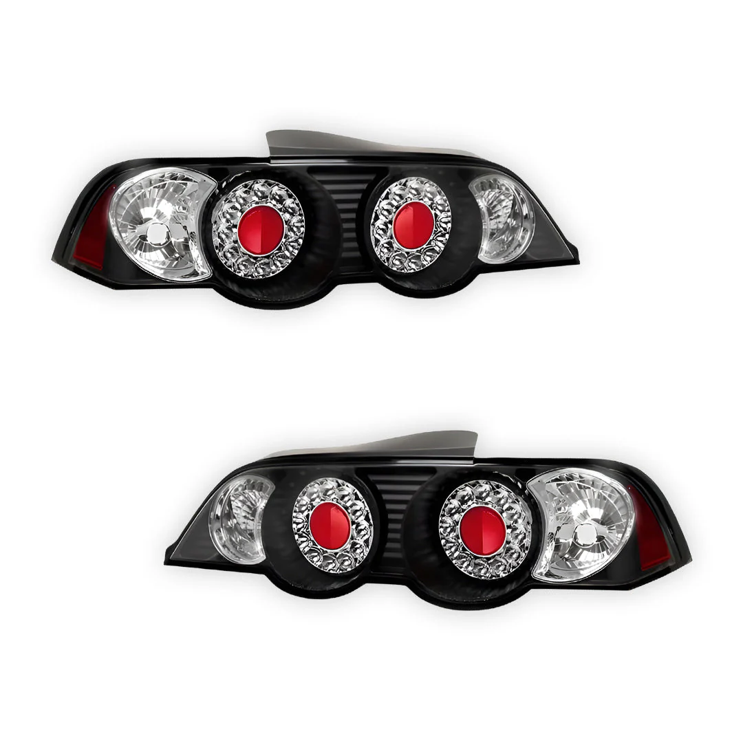 Honda Integra DC5 (2001 - 2004) JDM Black Altezza LED Tail Lights LH + RH - Image 6