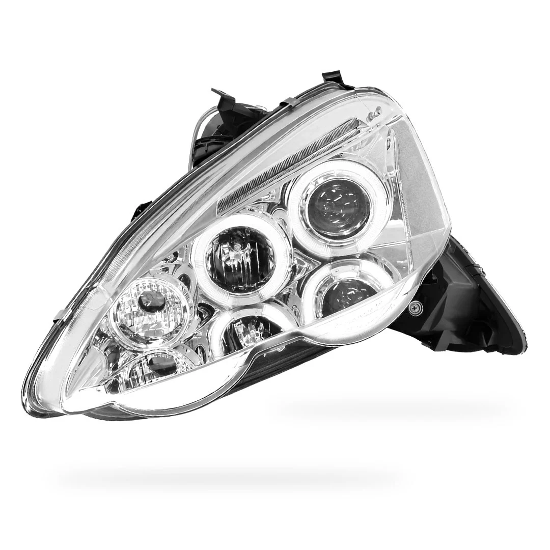 Honda Integra DC5 (2001 - 2004) LED Angel-Eye Projector Headlights LH + RH - Image 7