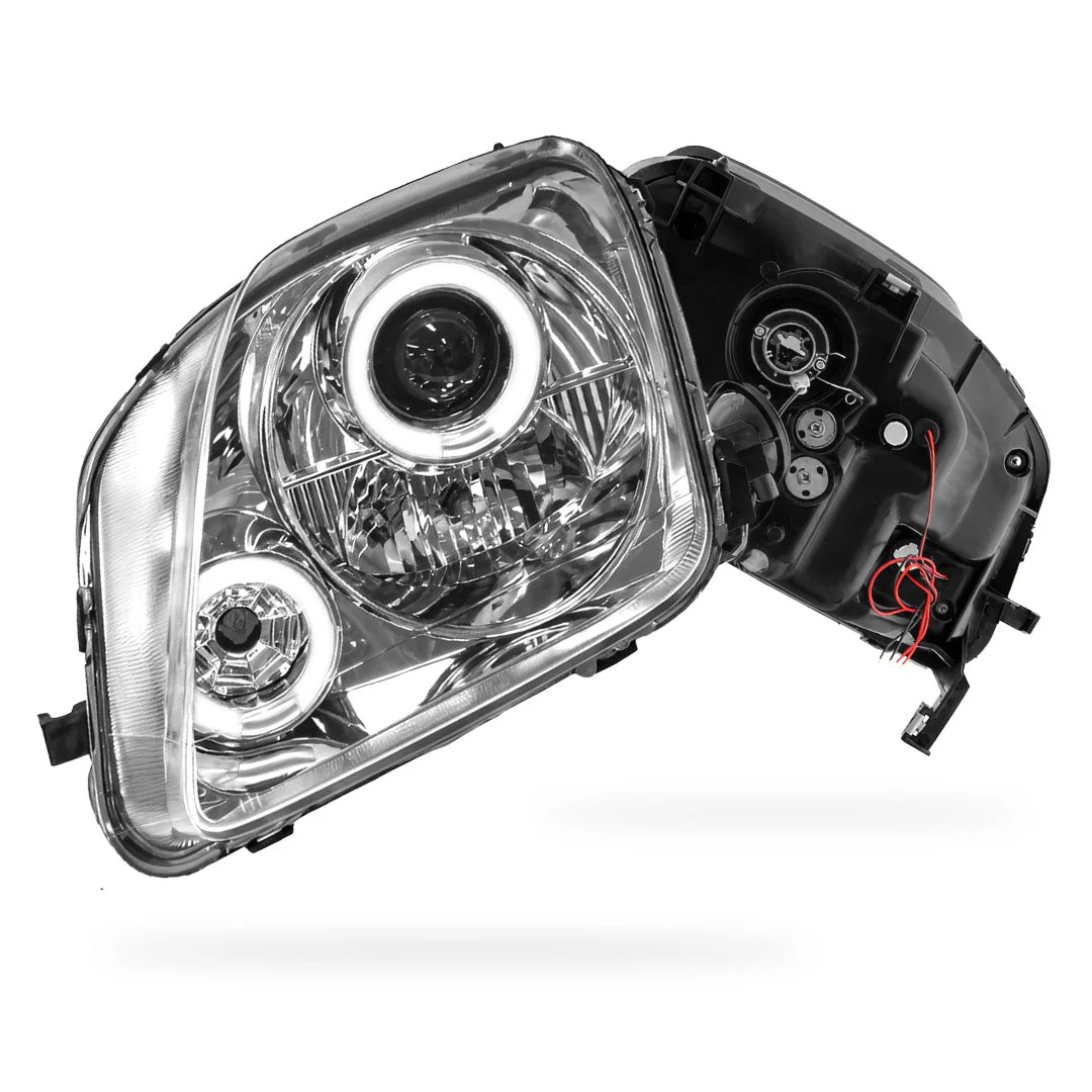 Honda Prelude BB 5th Gen (1997 - 2001) JDM CCFL Angel-Eye Projector Headlights LH + RH - Image 6