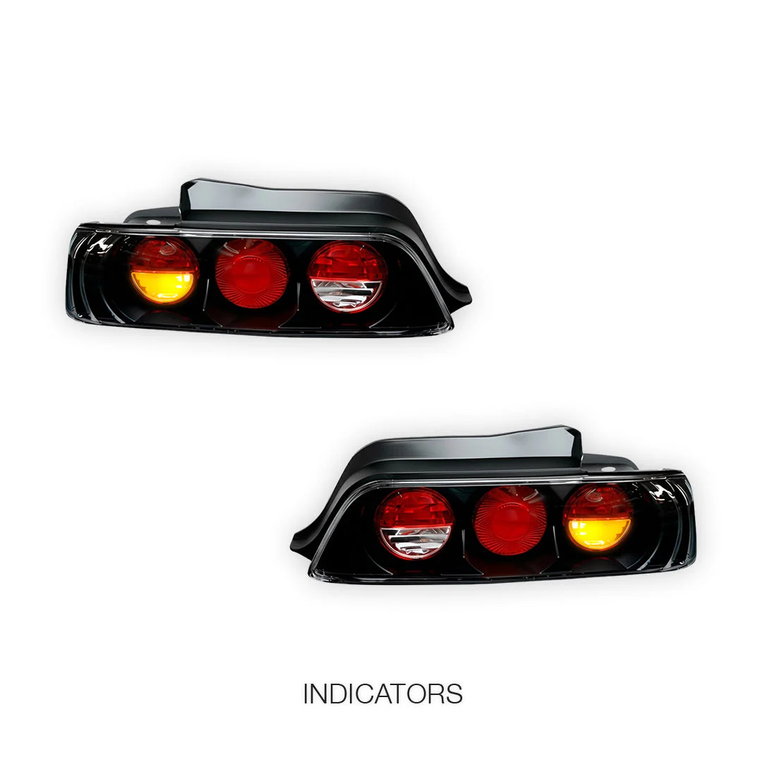 Honda Prelude BB 5th Gen (1997 - 2001) JDM Altezza Halogen Tail Lights LH + RH - Image 3