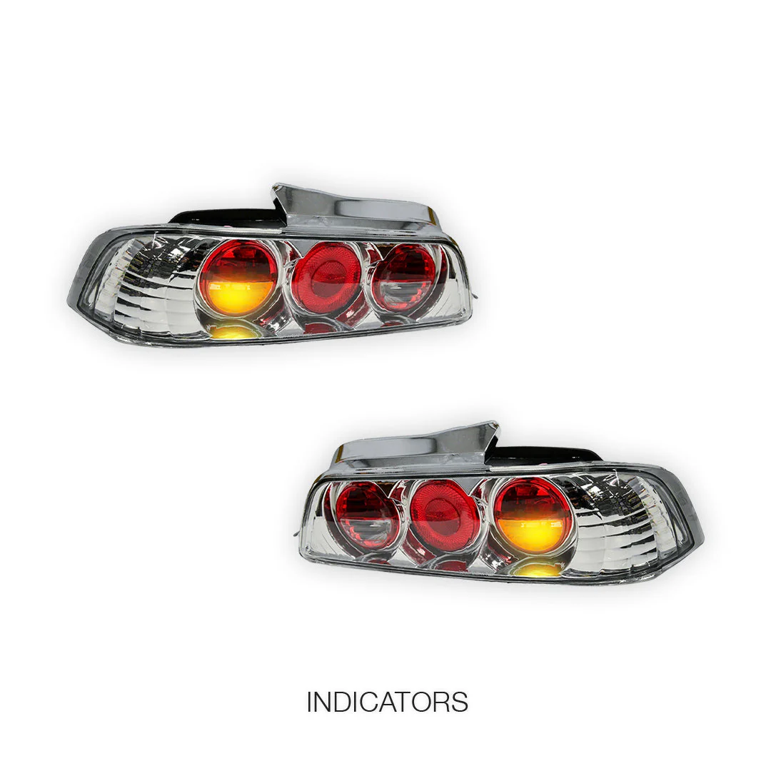 Honda Prelude BB 5th Gen (1997 - 2001) JDM Altezza Halogen Tail Lights LH + RH - Image 9