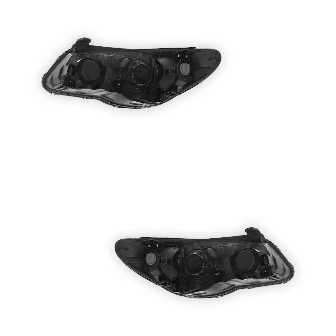 Hyundai Elantra HD (2006 - 2011) Halogen OEM Style Headlights LH + RH - Image 3