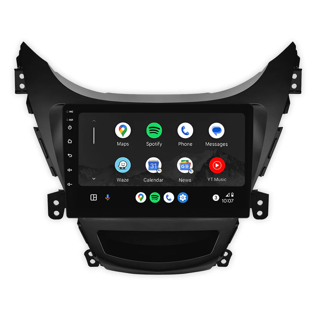 Hyundai Elantra MD (2012 - 2014) 9" Wireless Android 15 Head Unit for Apple CarPlay / Android Auto - Image 2