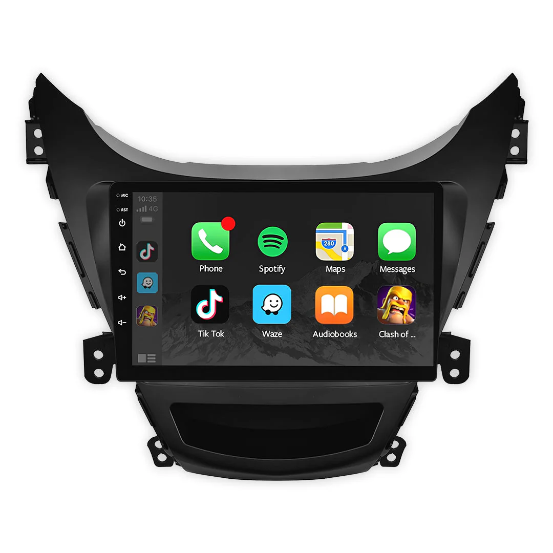 Hyundai Elantra MD (2012 - 2014) 9" Wireless Android 15 Head Unit for Apple CarPlay / Android Auto - Image 3
