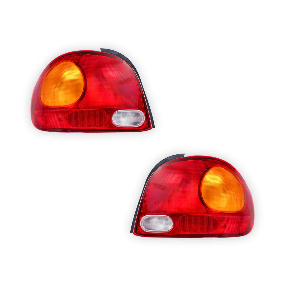 Hyundai Excel X3 (1997 - 1999) OEM Style Tail Lights LH + RH - Image 2