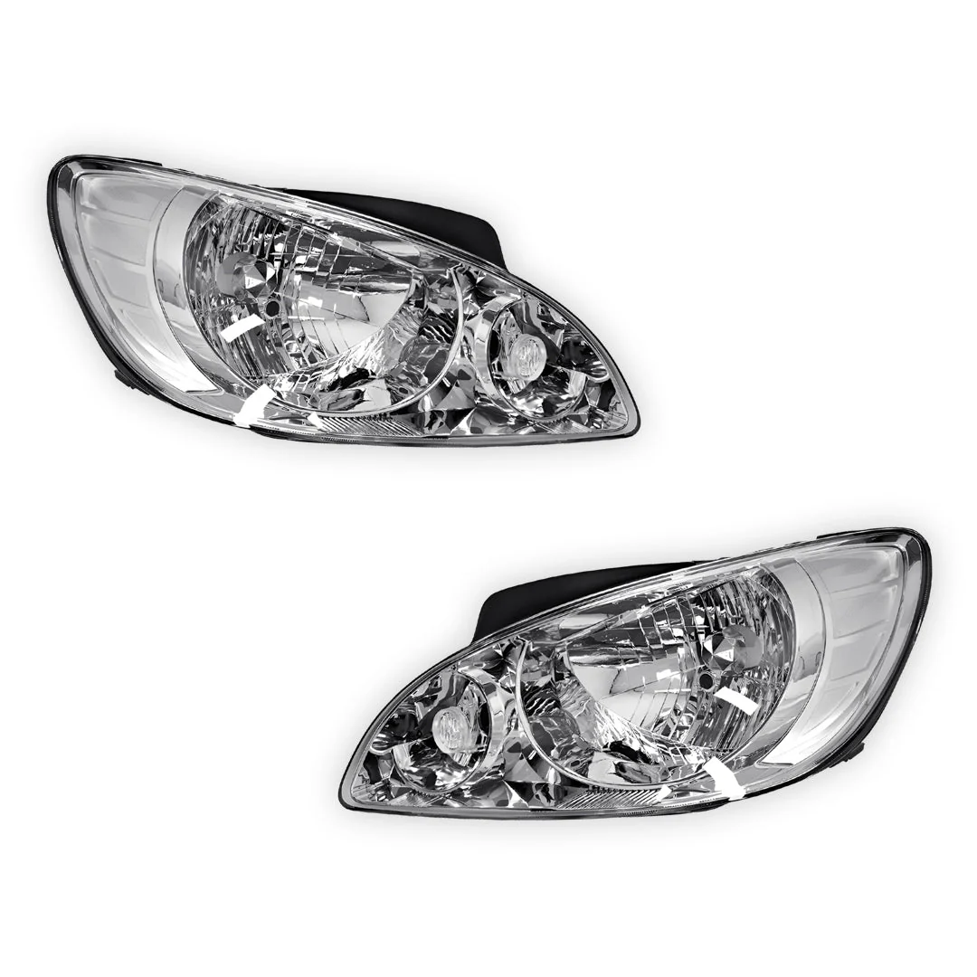 Hyundai Getz TB Series 2 / Series 3 (2005 - 2011) OEM Style Headlights LH + RH - Image 2