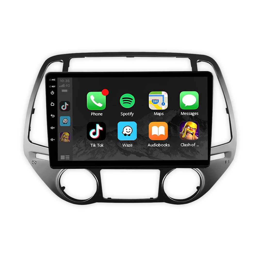 Hyundai i20 PB Series 2 (2012 - 2015) 9" 13.3" Wireless Android 15 Head Unit for Apple CarPlay / Android Auto - Image 3