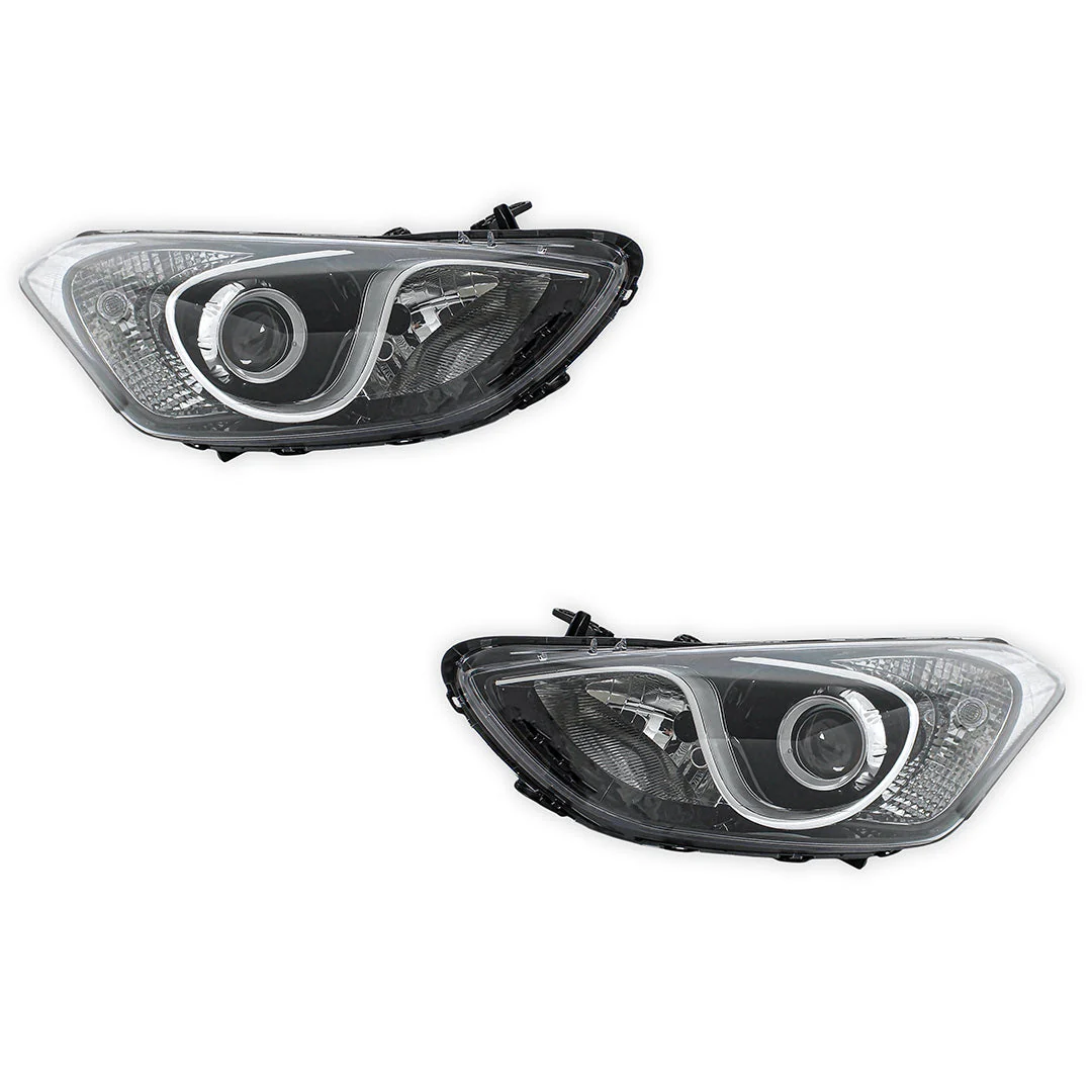 Hyundai i30 FD (2007 - 2009) OEM Style Headlights LH + RH - Image 2