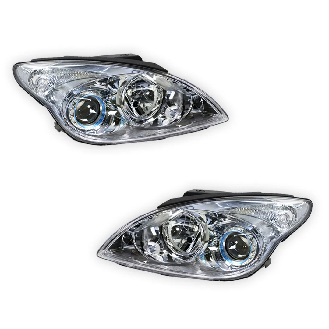 Hyundai i30 FD (2007 - 2012)                        OEM Style Headlights LH + RH - Image 3