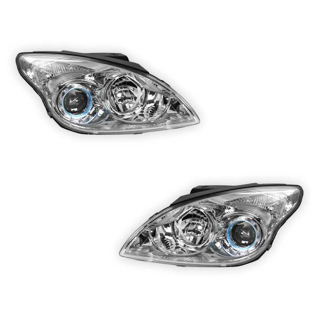 Hyundai i30 FD (2007 - 2012)                        OEM Style Headlights LH + RH - Image 2